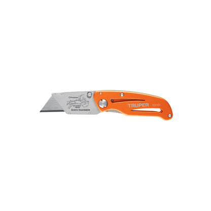 Folding Knife with Aluminum and Stainless Steel Body 6" TRUPER