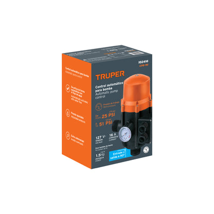 Automatic Water Pump Pressure Control, 90°