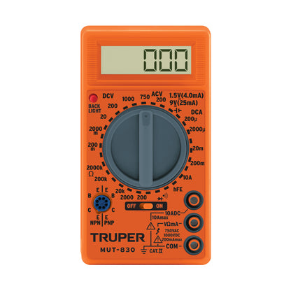 Multimeter Digital, TRUPER