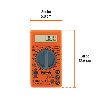 Multimeter Digital, TRUPER