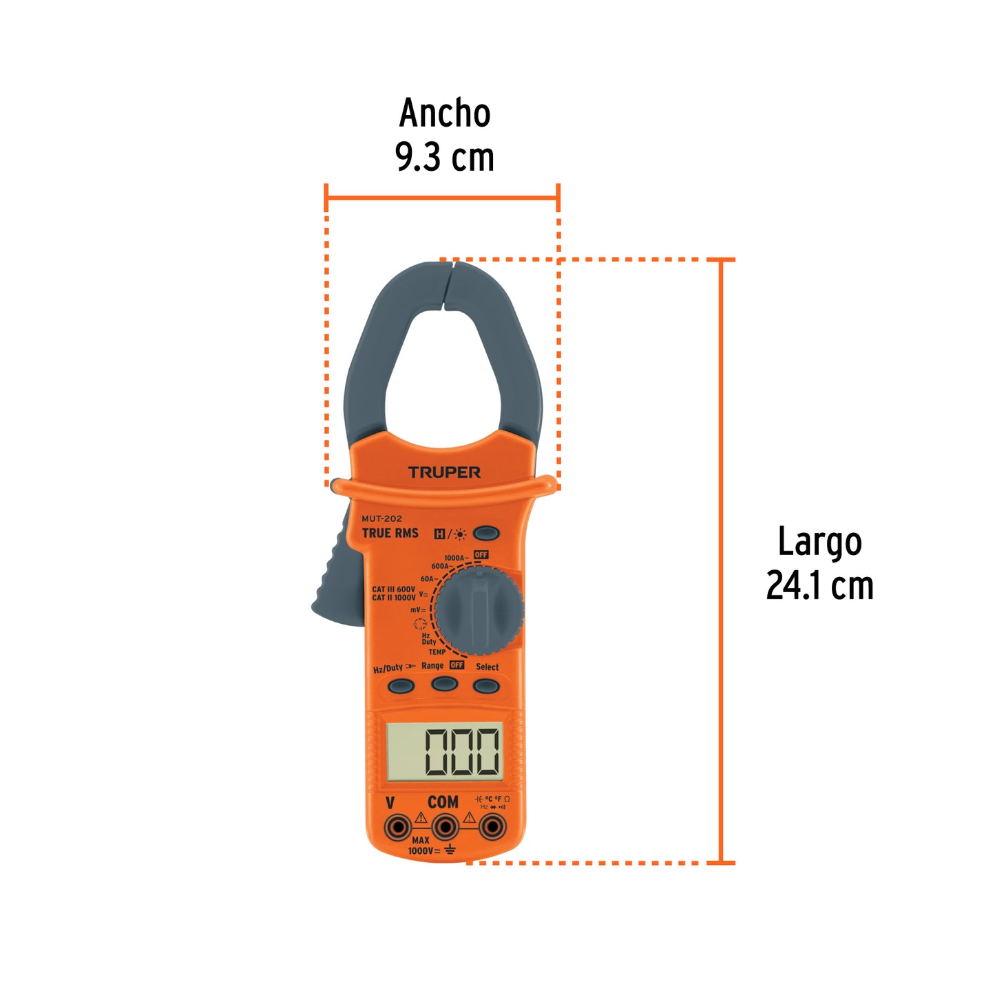 Industrial Maintenance Multimeter with Clamp TRUPER