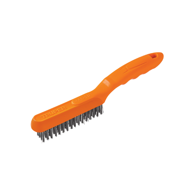 Wire Brush With 64 Stainless Steel Bristles, TRUPER