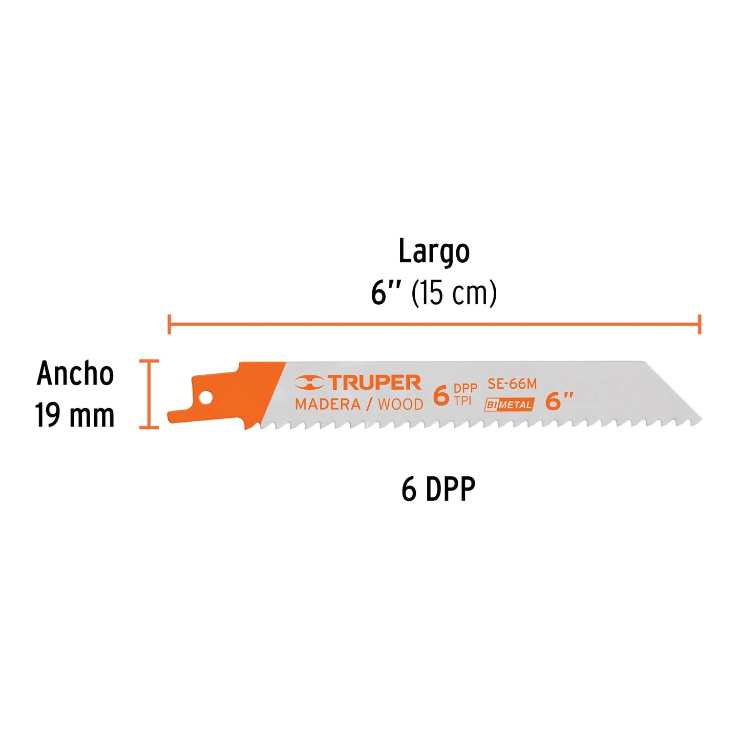 Recipro Blade Saw 2 PC. TRUPER