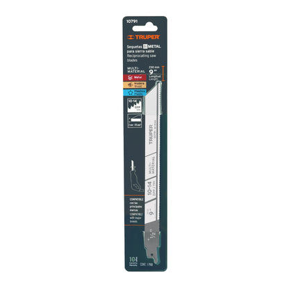 Recipro Blade 10-14 TPI 9 2pc" TRUPER