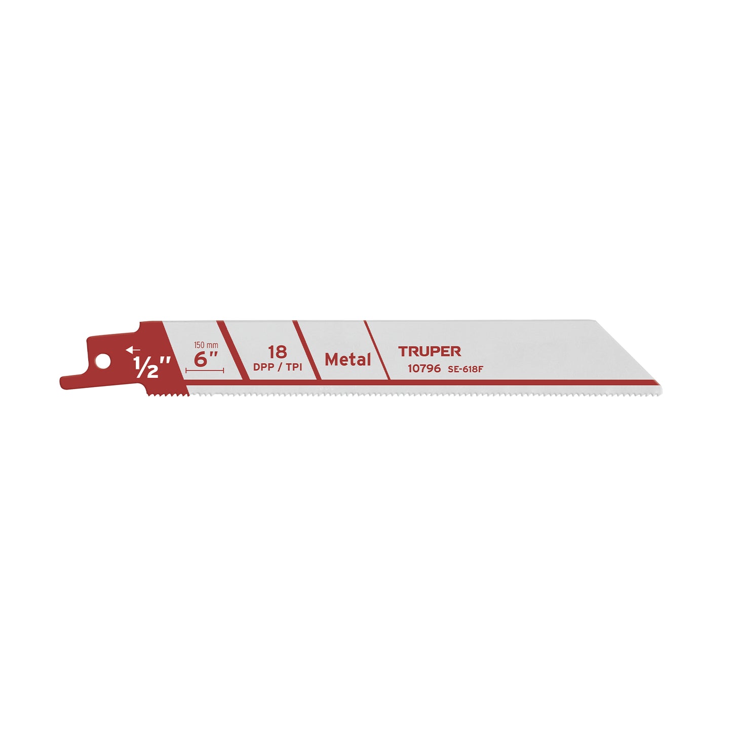 Blister Pack With Reciprocating Saw Blades For Metal 2 6" 18 TPP TRUPER