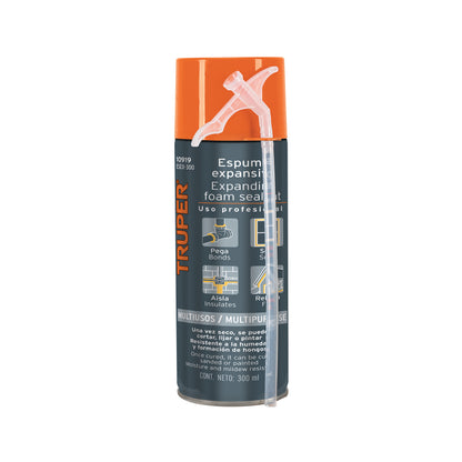 Expanding Polyurethane Foam, 300 ml, TRUPER