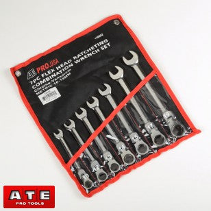Set de Llave Chicharra Flex 7Pc Metric