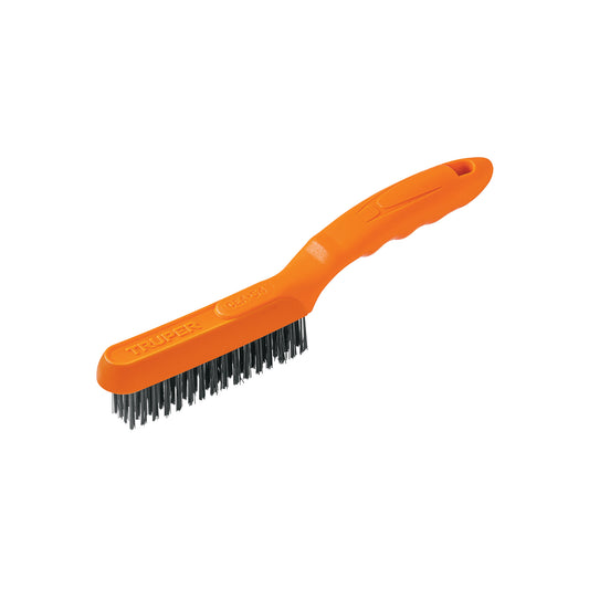 Wire Brush With 64 Carbon Steel Brushes, TRUPER