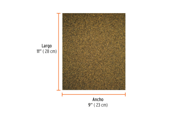 Cabinet Paper Wood Sandpaper, 80 Grit “TRUPER”