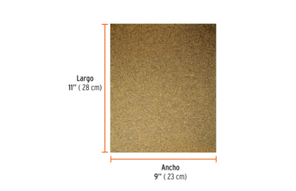Cabinet paper sandpaper, 180 grit "TRUPER"