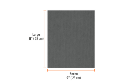 TRUPER 1500 grit microfine silicon carbide wet sandpaper