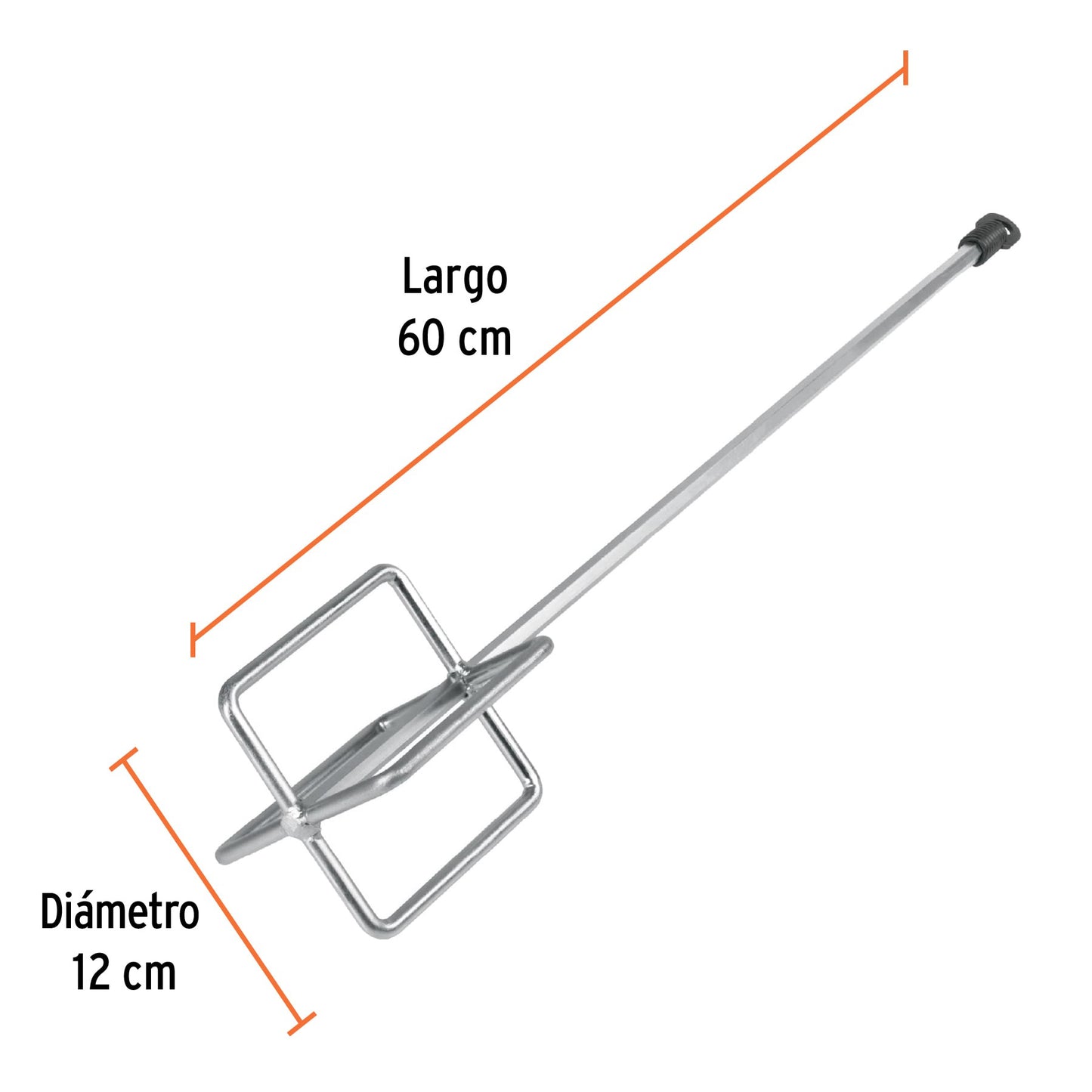 Mortar Mixer, 120mm Diameter, TRUPER