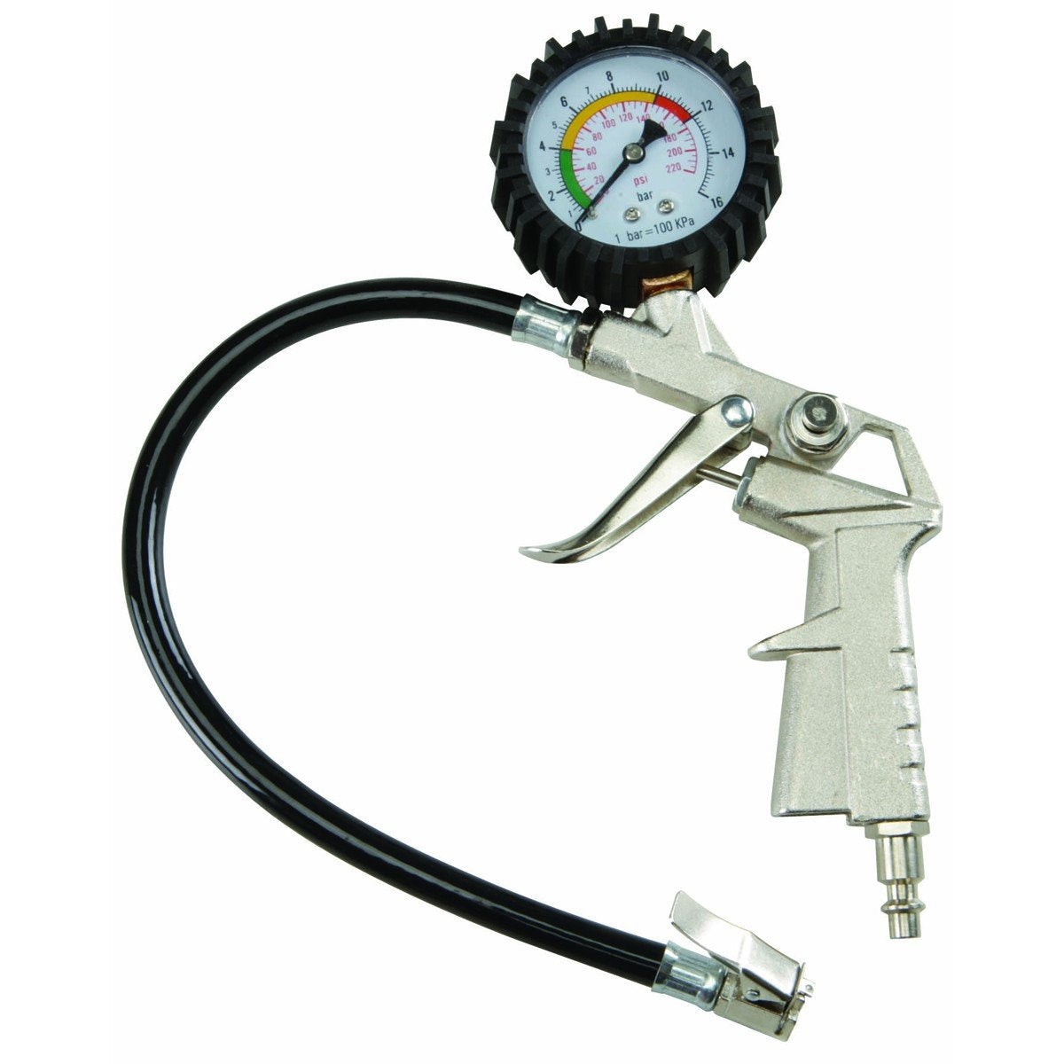 Pistol Grip Tire Inflator with Gauge ATE