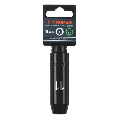Impact Socket 1/2" Drive 6-Point, 11mm TRUPER