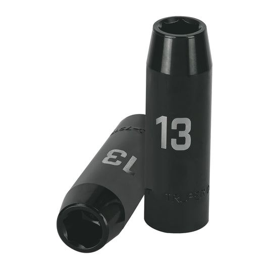 Impact Socket 1/2" Drive 6-Point, 13mm TRUPER