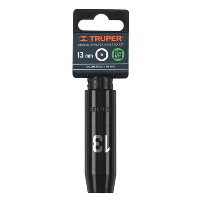 Impact Socket 1/2" Drive 6-Point, 13mm TRUPER