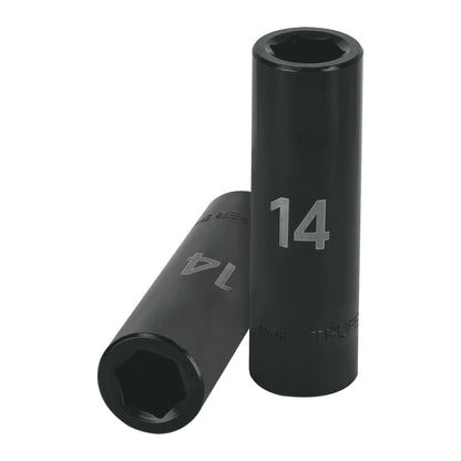 Impact Socket 1/2" Drive 6-Point, 14mm TRUPER