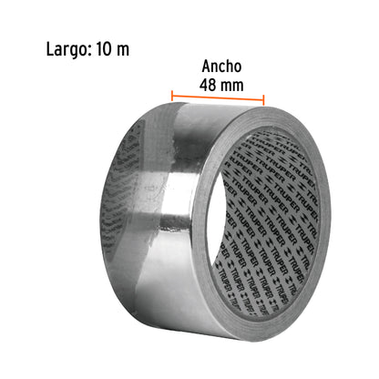 Aluminum Tape 48mm x 10m, TRUPER