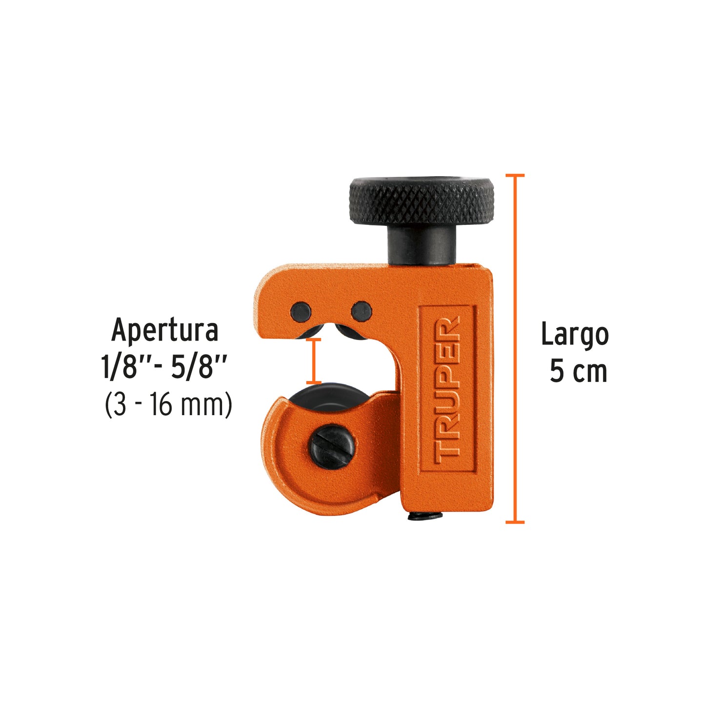 Mini Copper Pipe Cutter 1/8" to 5/8" Blade 18 mm