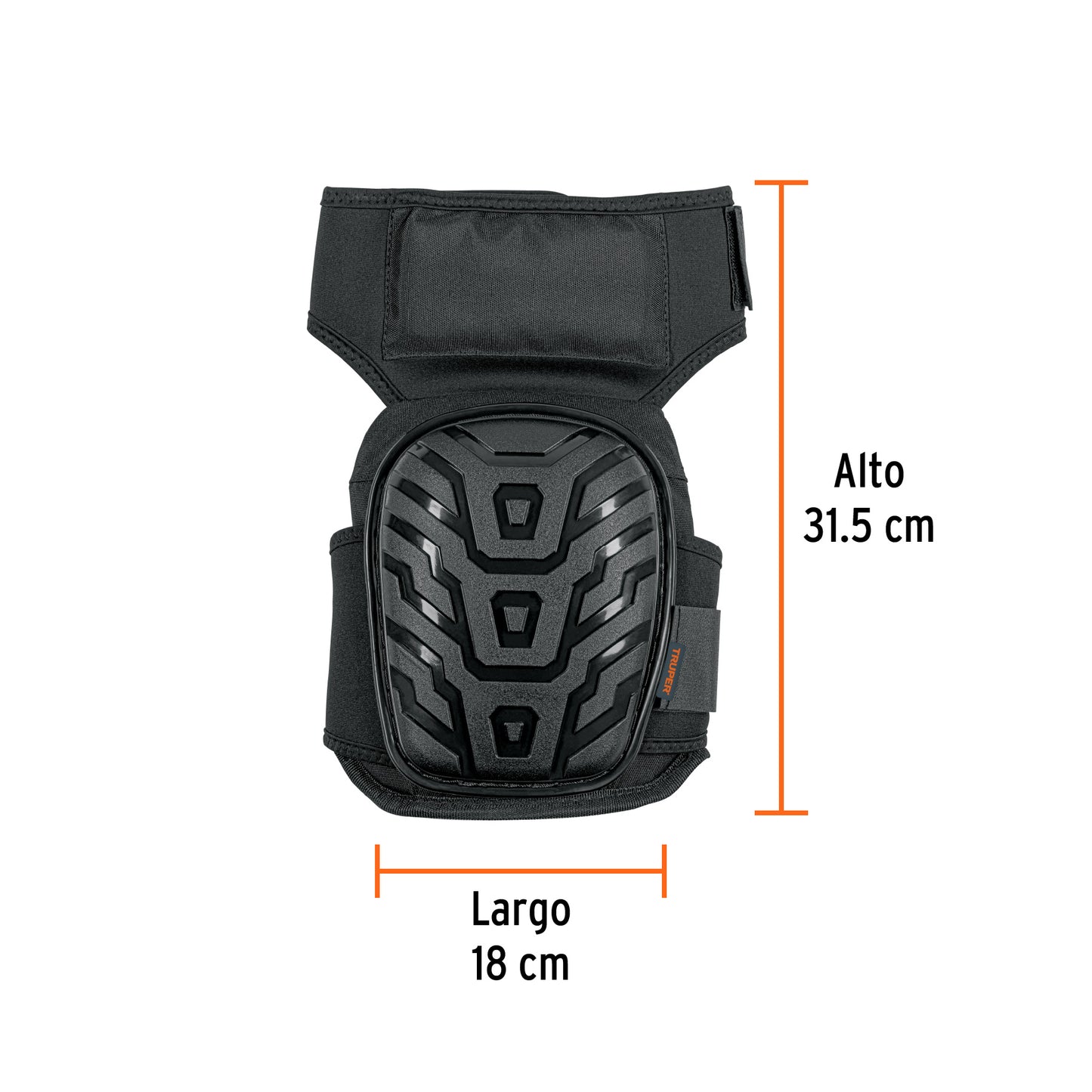 Gel and EVA Knee Pads With Non-Slip Strap, TRUPER