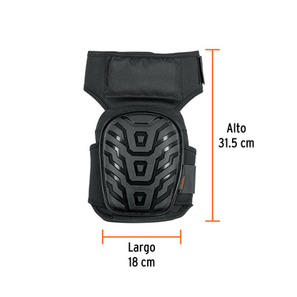 Gel and EVA Knee Pads With Non-Slip Strap, TRUPER