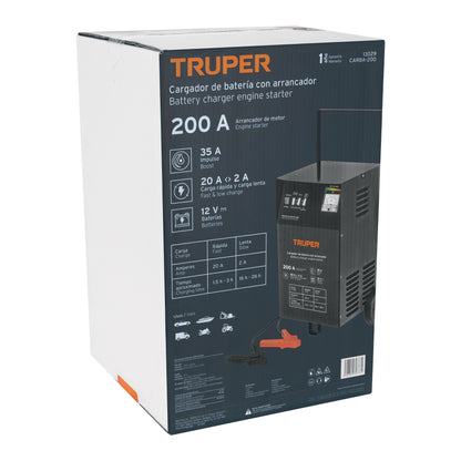 Battery Charger / 200 A Jump Starter, 12 V