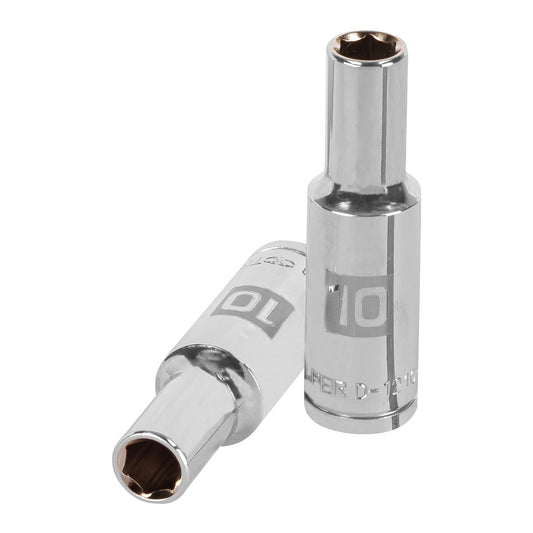 Deep Socket, 6 Points, 1/2" Drive, 22mm TRUPER