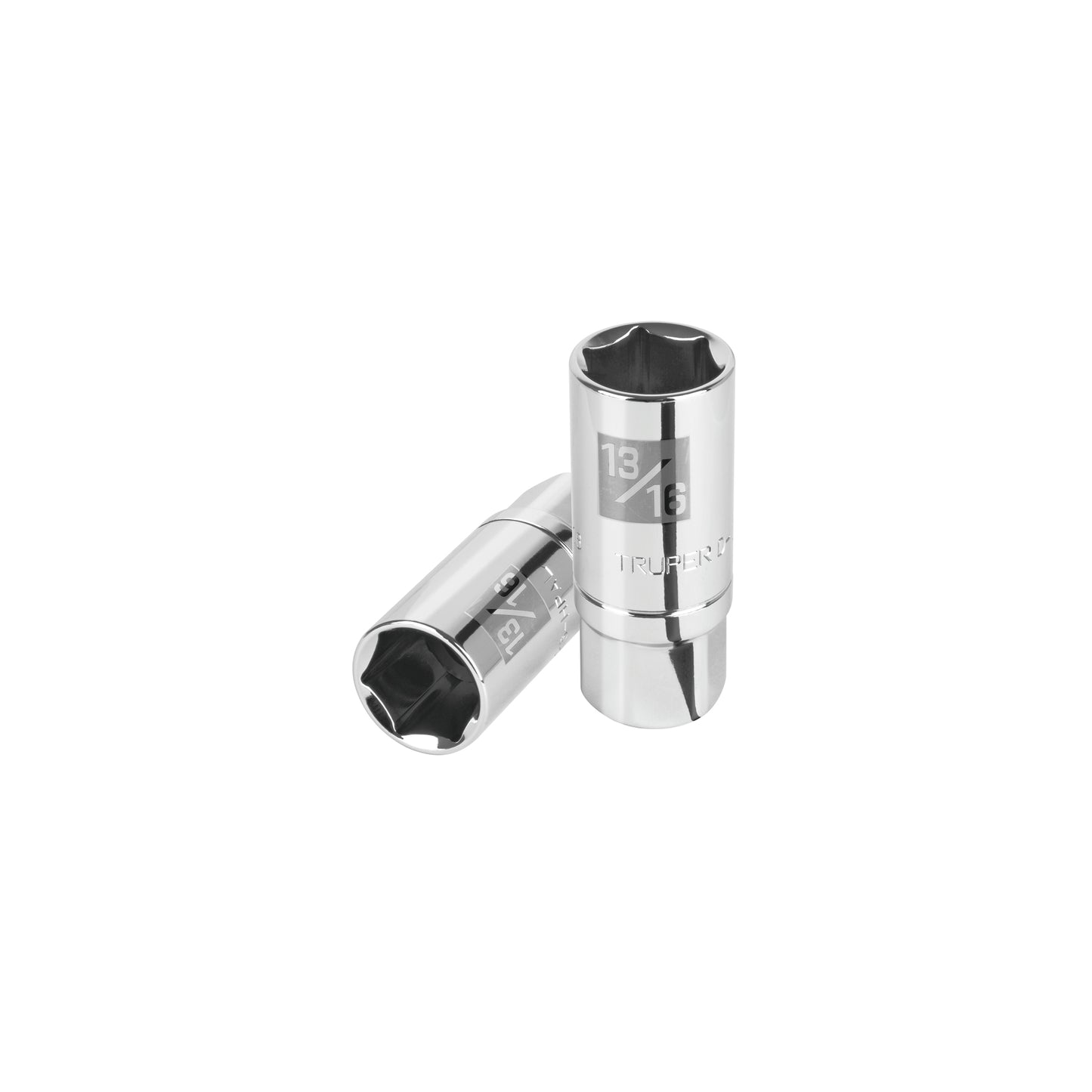 Long Spark Plug Socket, 13/16" 6 Points, 1/2" Drive