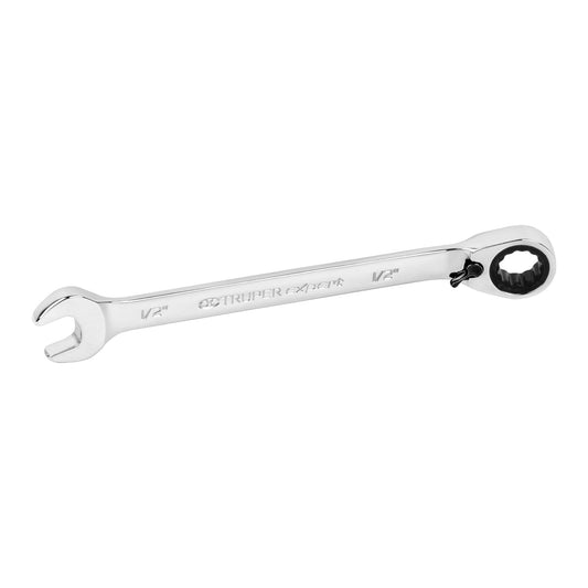 1/2" x 178 mm long reversible ratchet combination wrench "TRUPER"