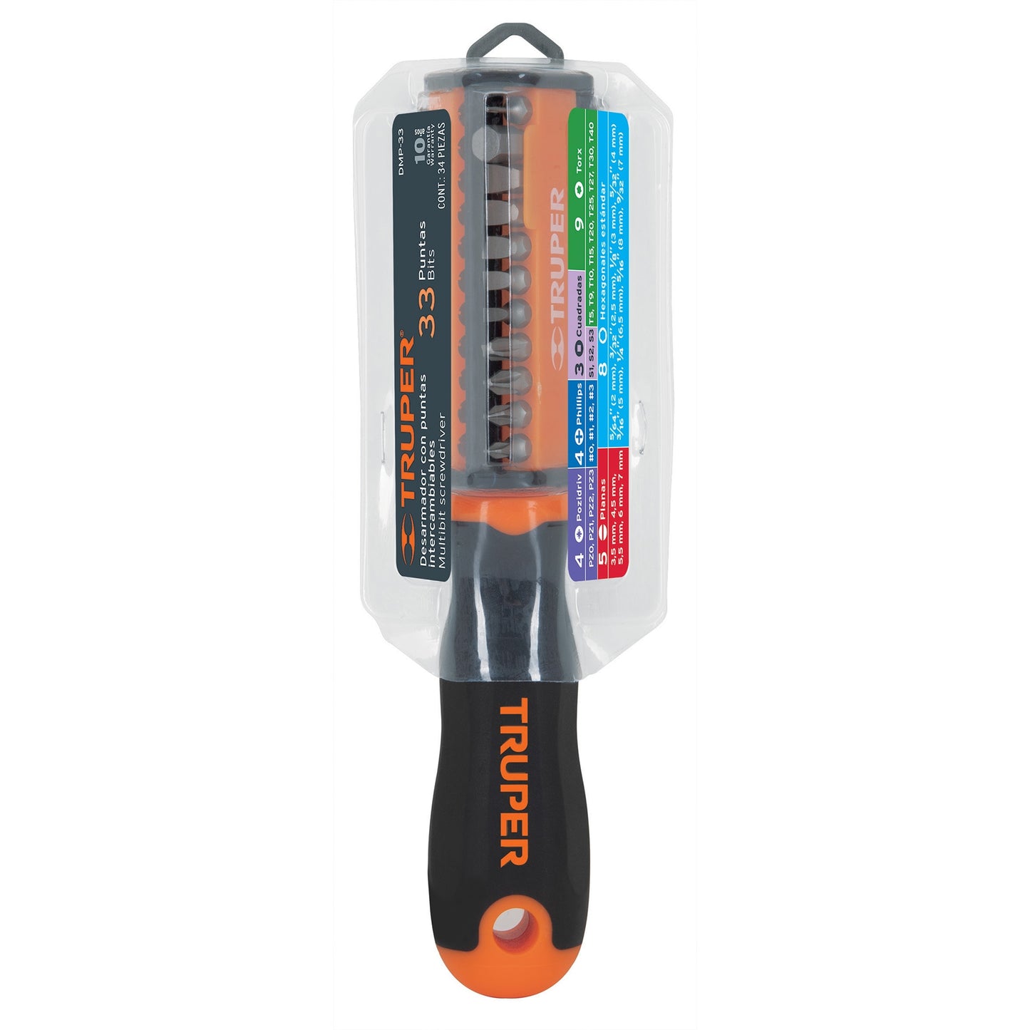 Multi-Bit Screwdriver With 33 Bits TRUPER