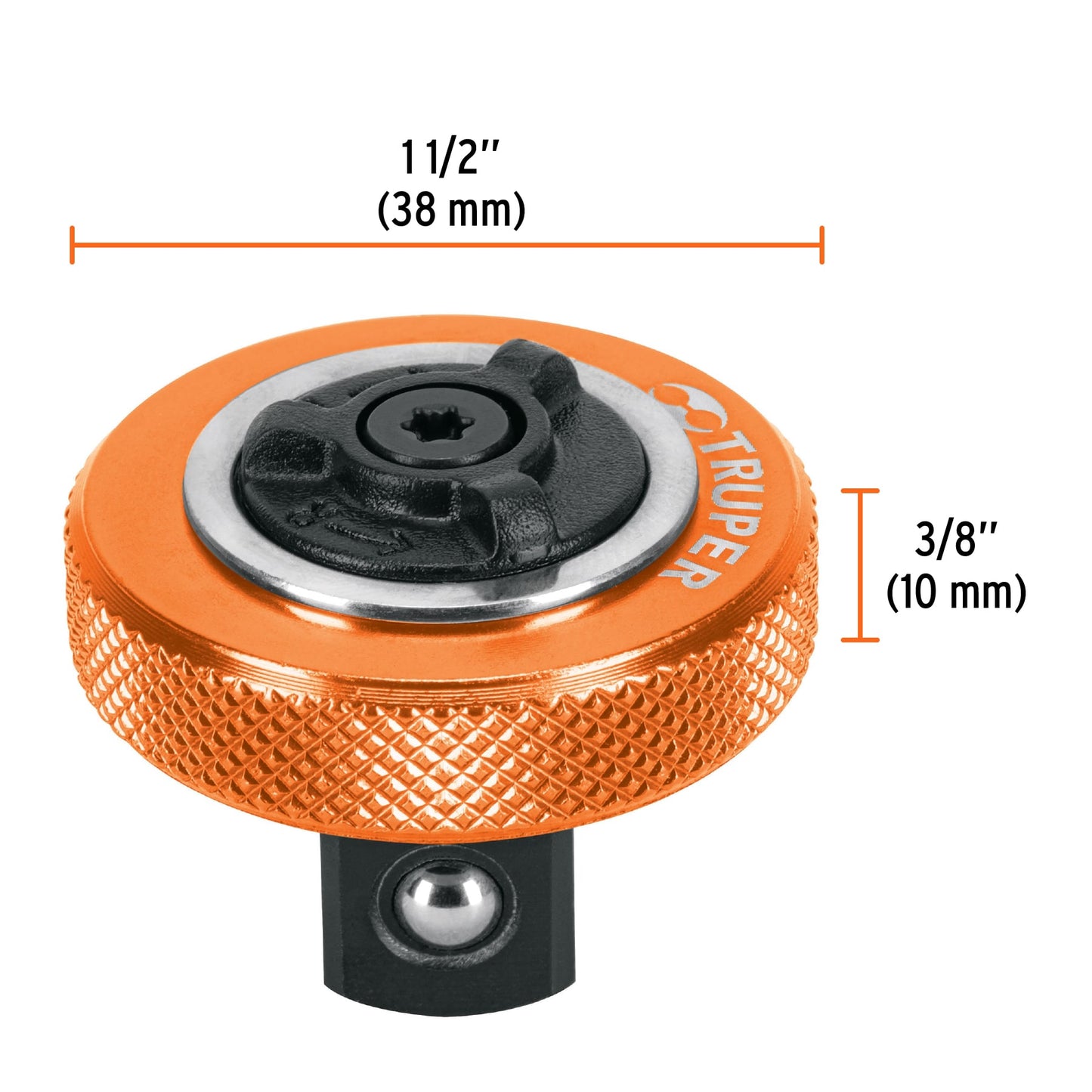 Ratchet 1/2" Dr. Knob Type, TRUPER