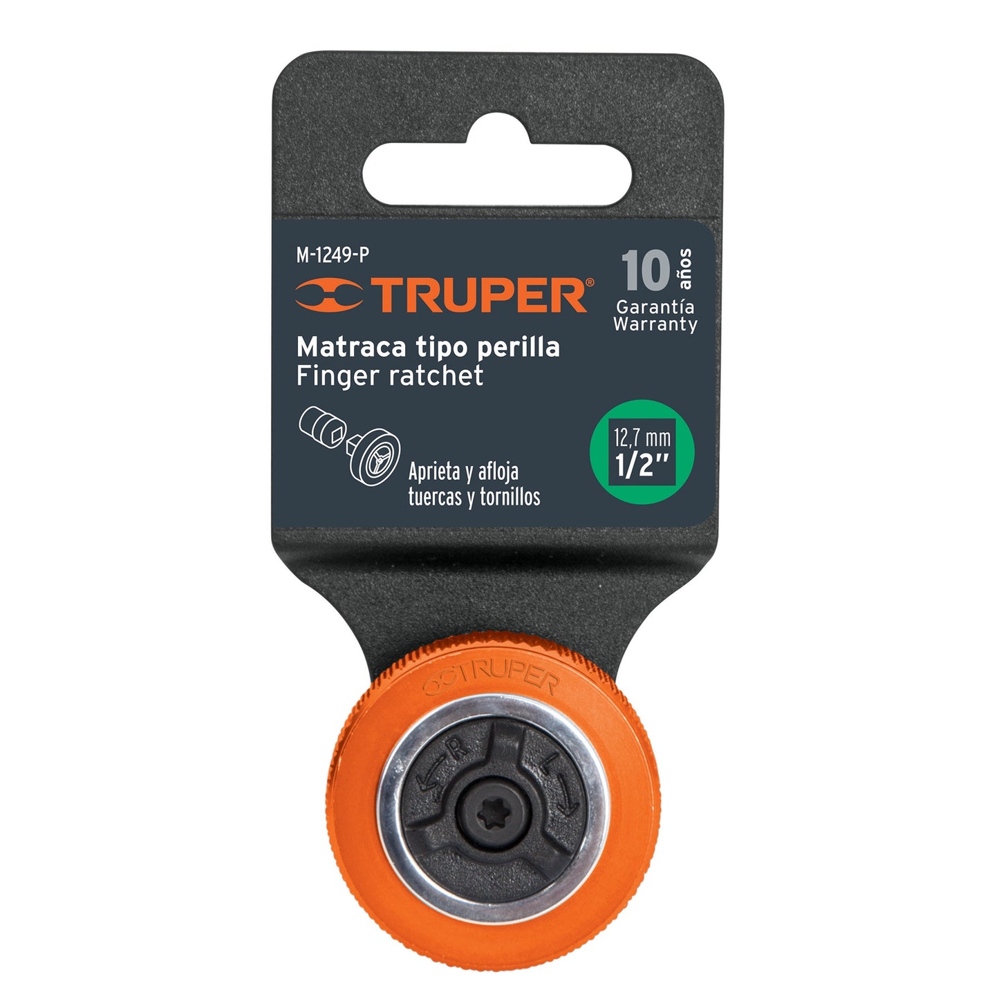 Ratchet 1/2" Dr. Knob Type, TRUPER