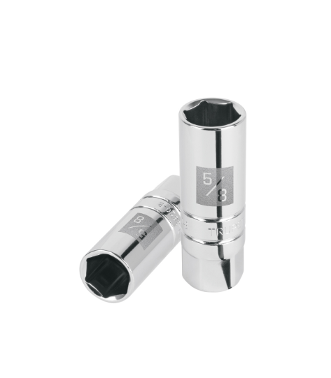 SOCKET SPARK PLUG DR. 3/8" X 5/8" TRUPER