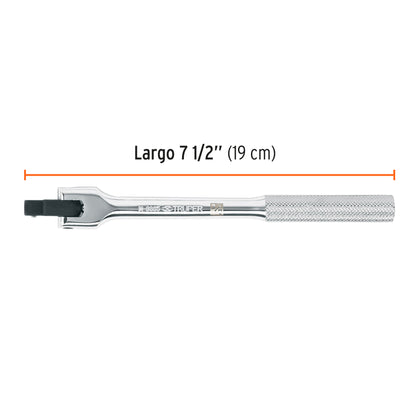 Articulated Handle for 3/8" Drive Sockets 7-1/2" x 13 mm TRUPER