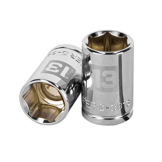 Socket, 6 Points, 3/8" Drive, 13mm TRUPER