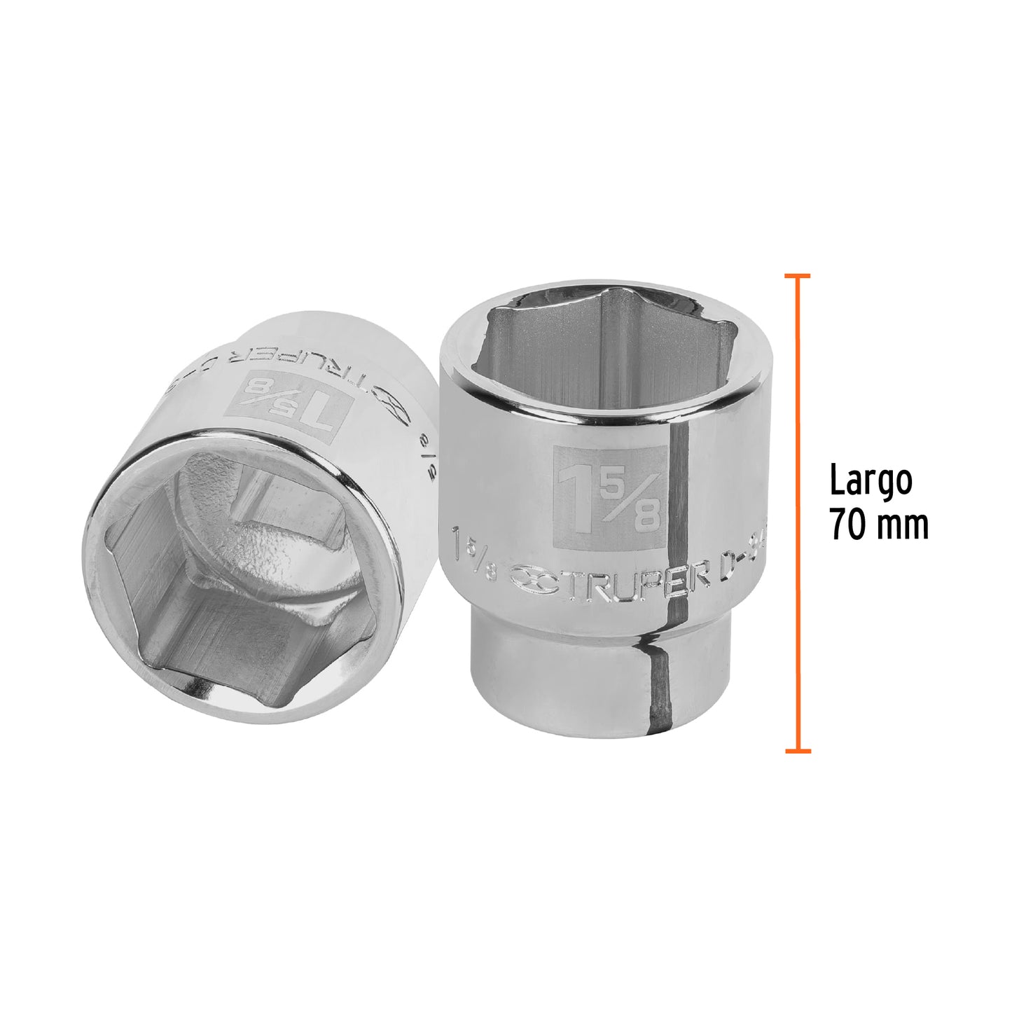 Socket, 3/4" Drive, 1-5/8" 6-Point TRUPER