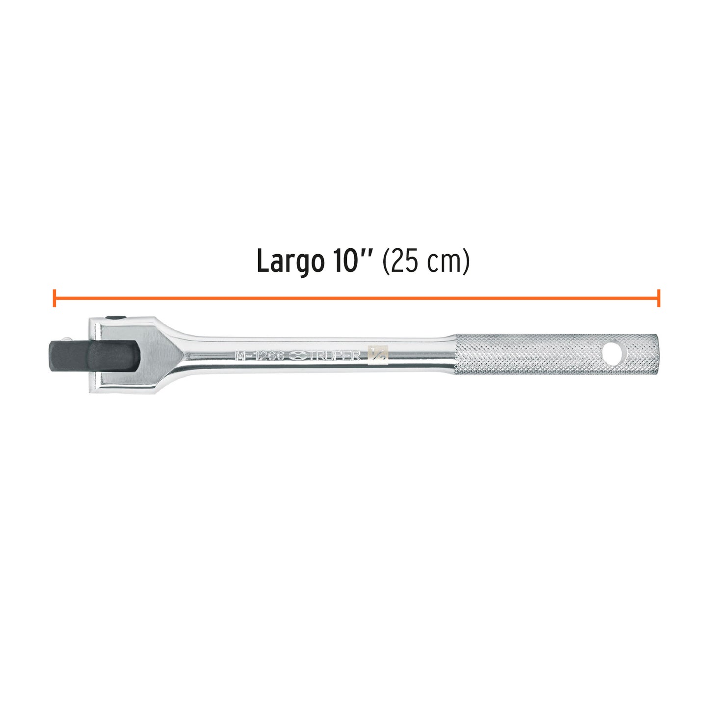 Articulated Handle With 1/2" Square Drive, 10" Long, TRUPER