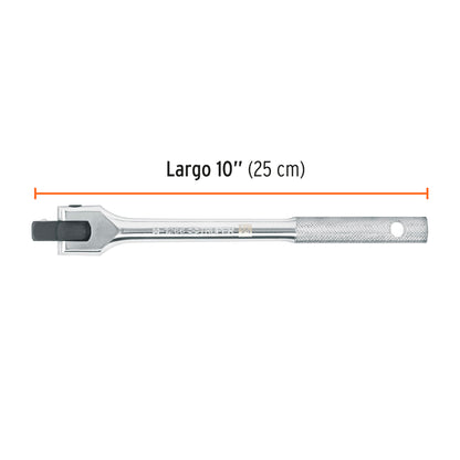 Articulated Handle With 1/2" Square Drive, 10" Long, TRUPER