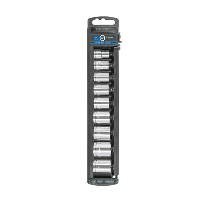 Drive Socket Set 3/8" 9-Piece Metric TRUPER