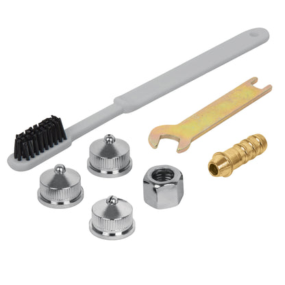 Low Pressure Paint Gun, 1.5 mm, Polished, Bottom Inlet
