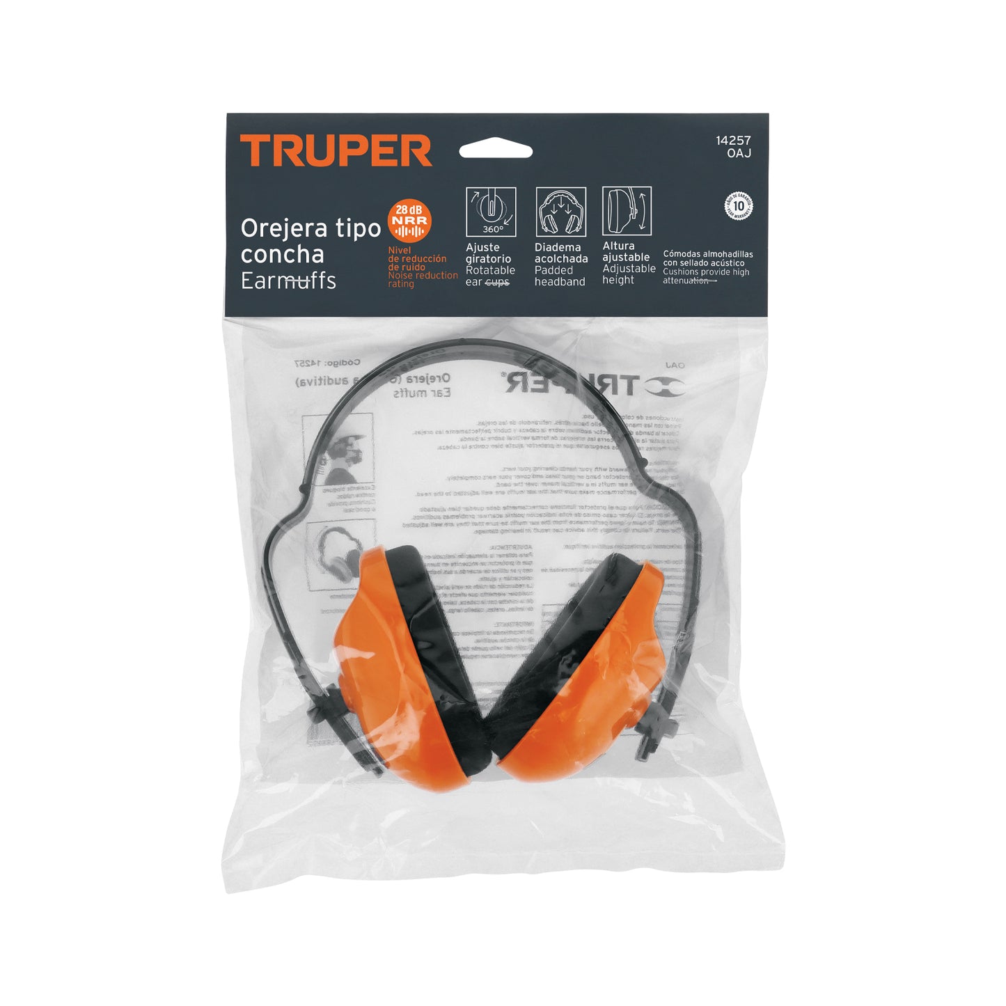 Safety Ears Muffs TRUPER