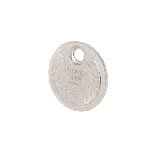 Round Spark Plug Gauge, TRUPER