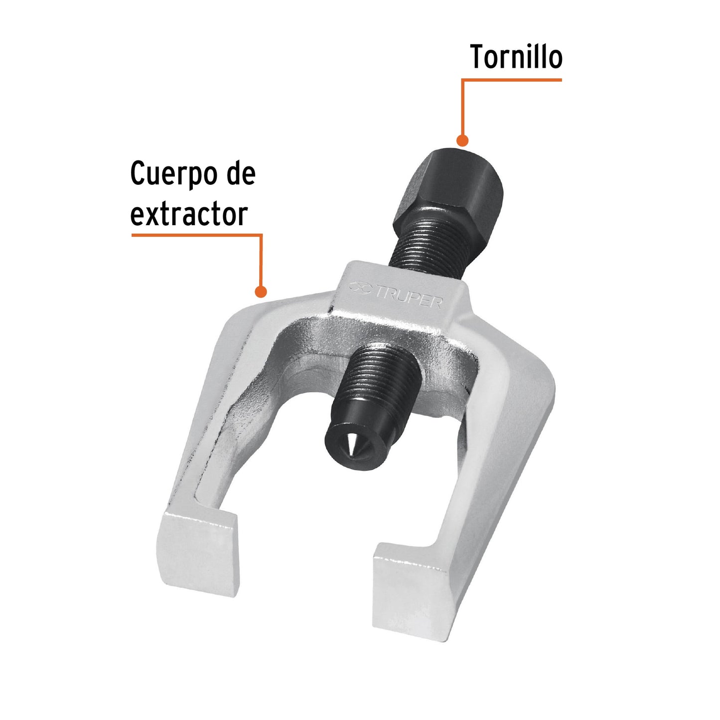Pitman Extractor, 54 mm Reach, Light Duty, TRUPER