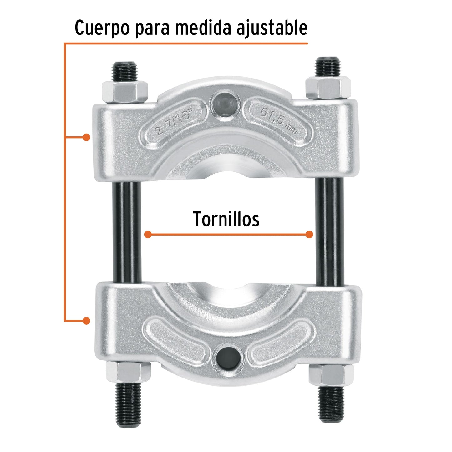 Bearing Extractor 25-62mm ( 1" a 2 3/8" ) TRUPER