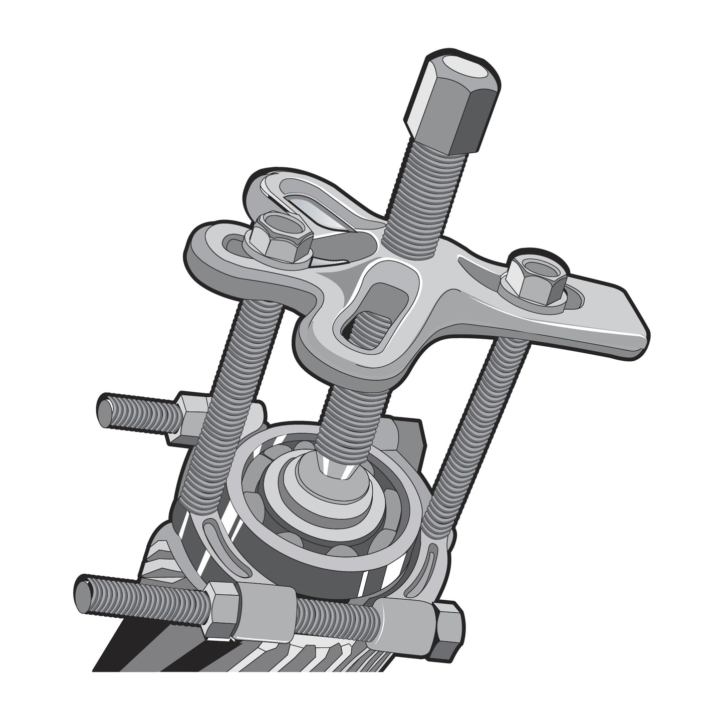 Bearing Extractor 25-62mm ( 1" a 2 3/8" ) TRUPER