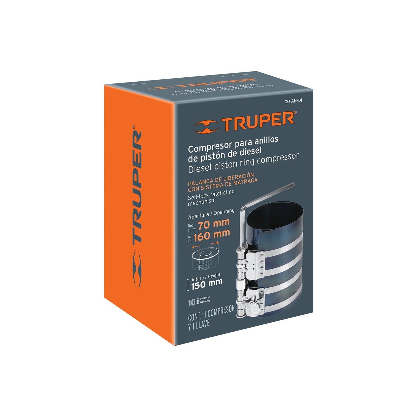 Diesel Ring Compressor, TRUPER