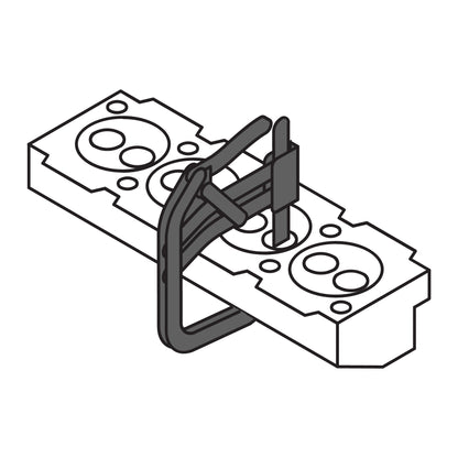 Valve Spring Compressor, 166mm To 253mm, TRUPER