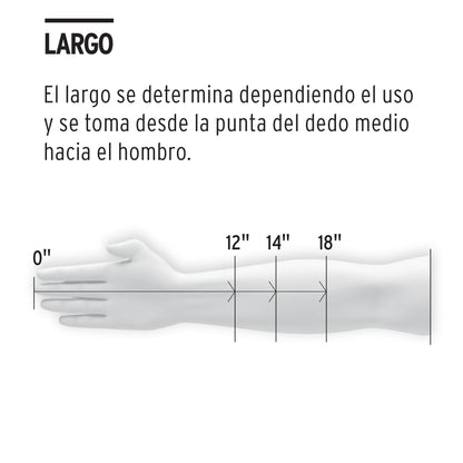 Welding Gloves, Reinforced, Blue, TRUPER
