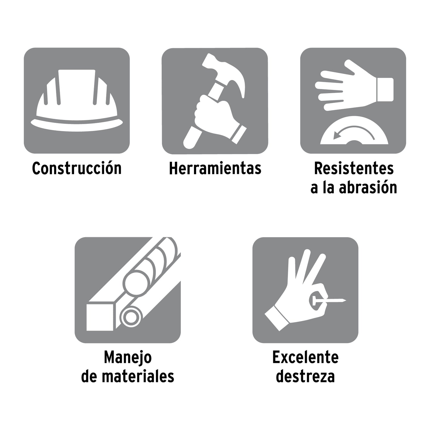 Leather Gloves, General Purpose, CH, TRUPER