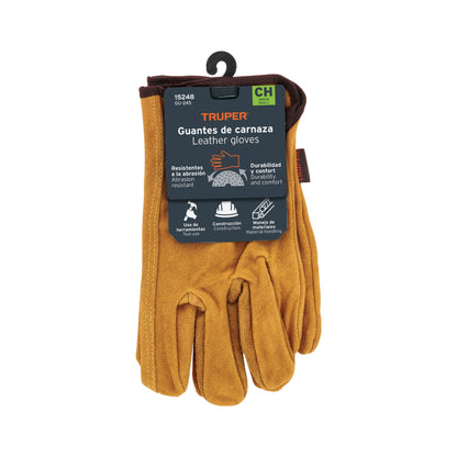 Leather Gloves, General Purpose, CH, TRUPER